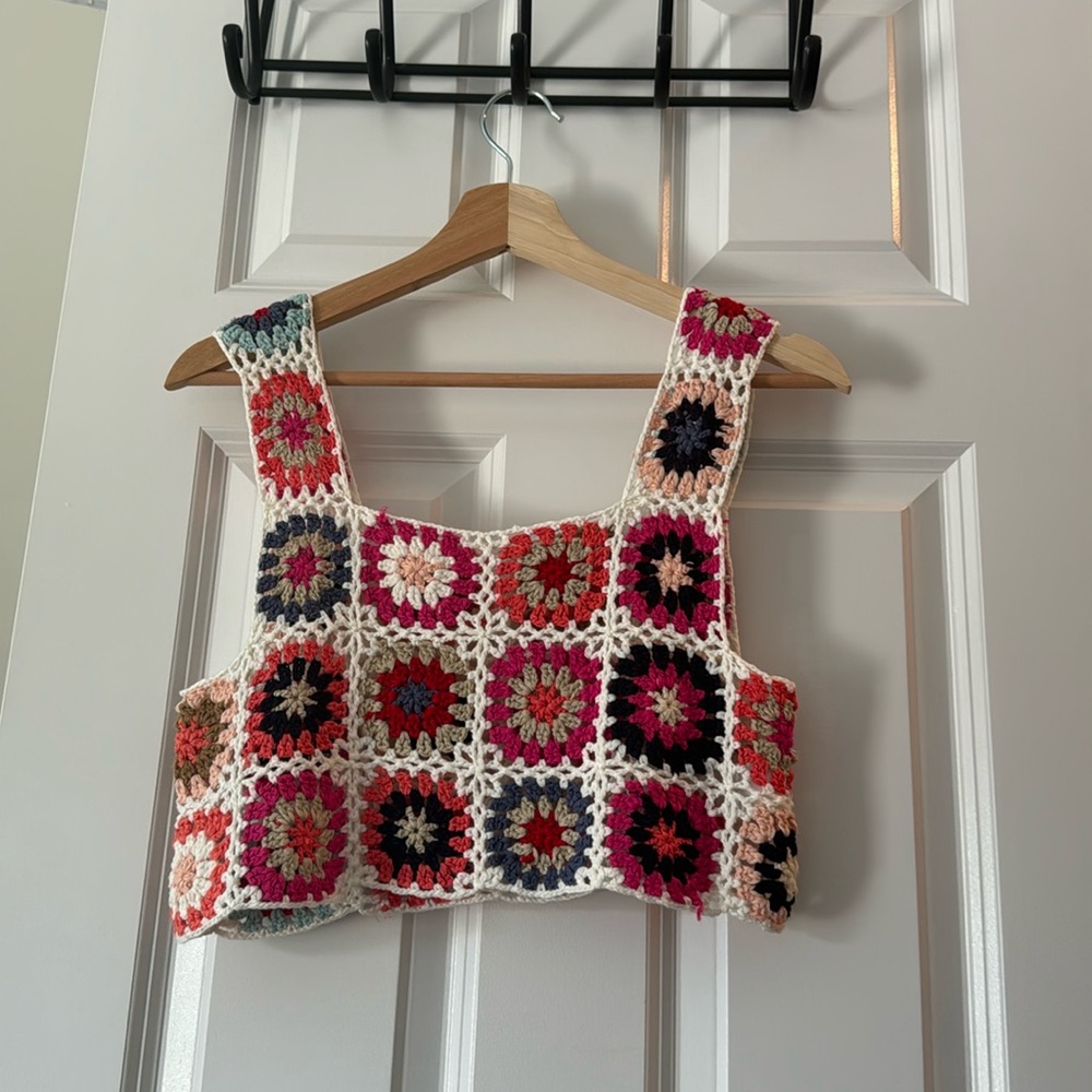 Crochet tank top